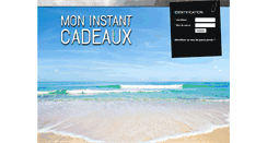 Desktop Screenshot of mon-instant-cadeaux.com